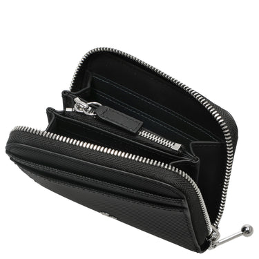 Lacoste Zip Coin Wallet XS - Portafoglio 8cc 12 cm (black)
