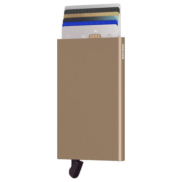 Secrid Cardprotector - Kreditkartenetui 6 cm RFID (sand)