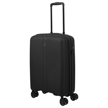 Travelite Air Stripe - 4-Rollen-Kabinentrolley 55 cm (black)