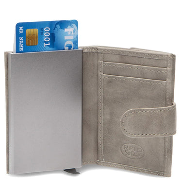 The Chesterfield Brand Hannover - Credit Card Case 6cc 10 cm RFID (light grey)