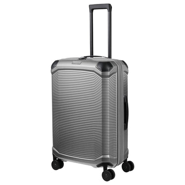 Travelite Millennium - 4-Rollen-Trolley M 67 cm erw. (silver)