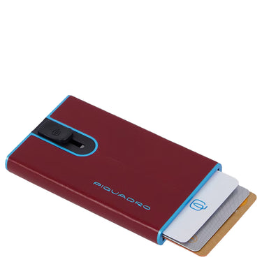 Piquadro Blue Square - Cardholder 11cc 10 cm RFID (red)