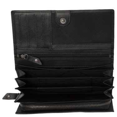 The Chesterfield Brand Arvento - Cartera 12cc 18 cm (schwarz)