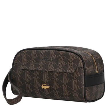 Lacoste The Blend Toilet Kit - Beauty case 22 cm (mono slate black shitake)