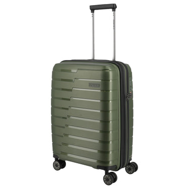 Travelite Air Base - 4-Wheel Cabin Trolley S 55 cm erw. (olive)