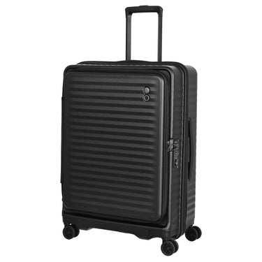 Echolac Celestra FA - Maleta de 4 ruedas M 65 cm extensible (negro)