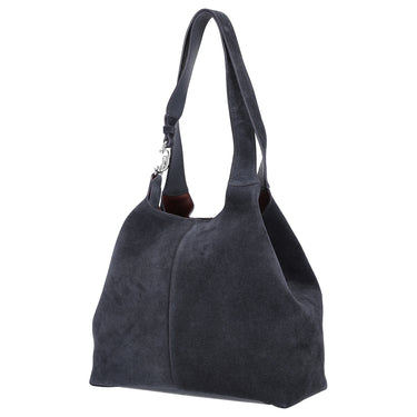 Coccinelle C-Easy Suede - Borsa shopper 31 cm (midnight blue)