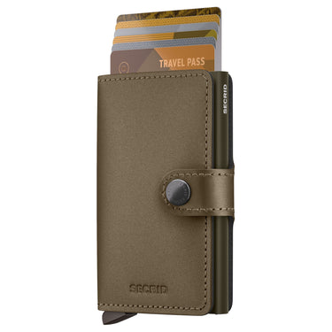 Secrid Miniwallet Matte Satin - Wallet 6cc 10.2 cm (bronze)