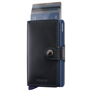 Secrid Original Miniwallet - Geldbörse RFID 6.5 cm (black-navy)
