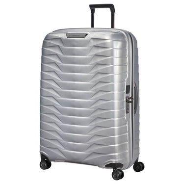 Samsonite Selection Proxis - Valise à roulettes XL 4 roues 81 cm (argent)