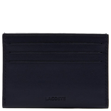 Lacoste FG - Kreditkartenetui Leder 6 cc 11 cm (blue)
