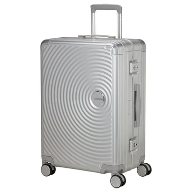 American Tourister Selection Soundbox Alu - 4-Wheel Trolley 68 cm (silver)