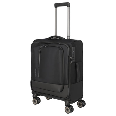 Travelite Crosslite - 4-Rollen-Kabinentrolley S 55 cm (black)