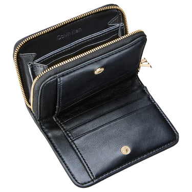 Calvin Klein Medium Flap Zip - Wallet 6cc 11 cm (Color: black)