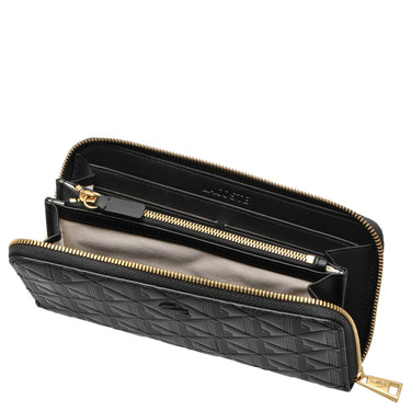 Lacoste Maheki - Cartera 8cc 20 cm (schwarz)