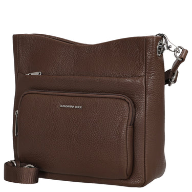 Mandarina Duck Mellow Leather - Shoulder Bag M 30 cm (milk chocolate)
