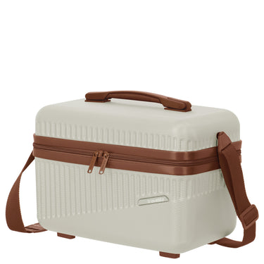 Travelite Bali - Beautycase 36 cm (weiß/cognac)