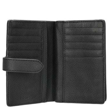 BOSS Lenah Medium - Cartera para 10 tarjetas, 14 cm (negro)