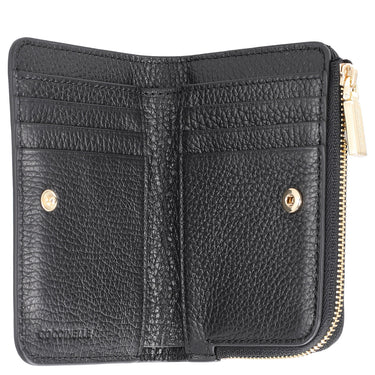 Coccinelle Metallic Soft - Portefeuille 6cc 13 cm (noir)
