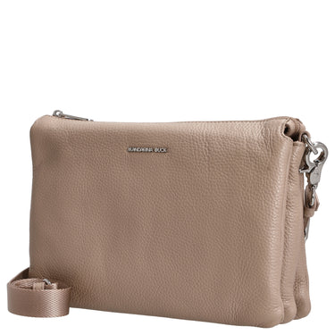 Mandarina Duck Mellow Leather - Shoulder Bag 28 cm (warm taupe)