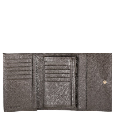 Coccinelle Metallic Soft - Portefeuille 12cc 14 cm (Couleur : fango)