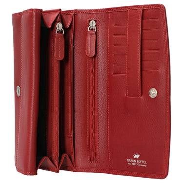 Braun Büffel Golf RFID - Portafoglio L 9cc 18,2 cm (rosso)