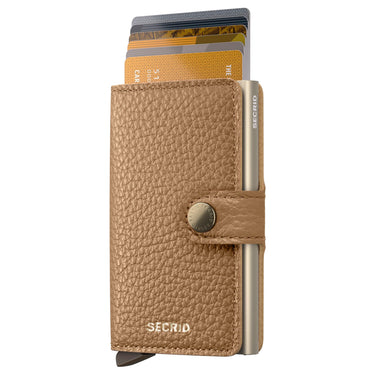 Secrid Miniwallet Pebble - Wallet 6cc 10.2 cm RFID (Color: cappuccino)