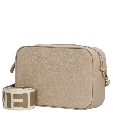 Coccinelle Tebe - Sac bandoulière 19 cm (Couleur : noir)