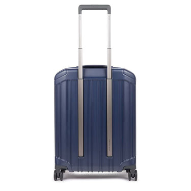 Piquadro PQ-Light - Ultra Slim 4-Rollen-Kabinentrolley 55 cm (matt blue)
