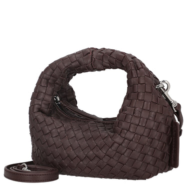 Les Visionnaires Greta Micro Weave Silky - Bolso de mano 20 cm (black)