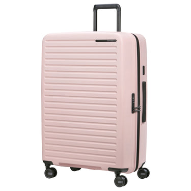 Samsonite Selection Restackd - 4-Rollen-Trolley 75 cm L erw. mit 3tlg. Packsack-Set (rose)
