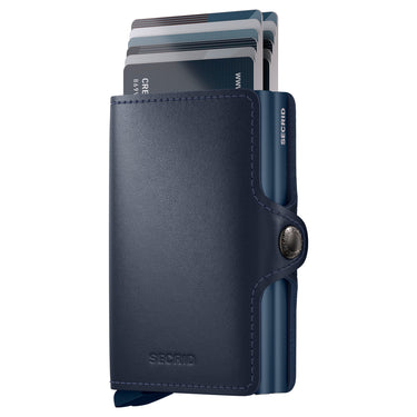 Secrid Original Twinwallet - Wallet RFID 7 cm (navy-navy)