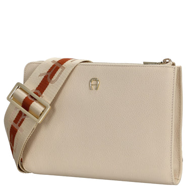 Aigner Zita - Shoulder Bag 4cc 23 cm (Color: macadamia white)