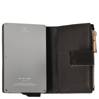 Joop Women Leggero Stampa E-Cage - Cartera 8cc 10.5 cm (color: marrón oscuro)