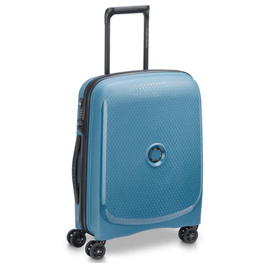 Delsey Paris Belmont Plus Slim Line - 4-Wheel Cabin Trolley 55 cm (zink blau)