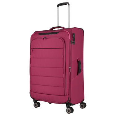 Travelite Skaii - 4-Wheel Trolley L 78 cm (Color: evening red)