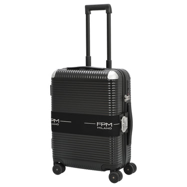 FPM Milano Bank Zip Deluxe Spinner 55 - Trolley de cabina con 4 ruedas 55 cm (eclipse black)