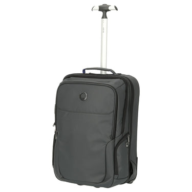 Delsey Paris Parvis Plus WPS Business - Trolley à roulettes 2 roues - Sac à dos 17.3" 51 cm (gris)