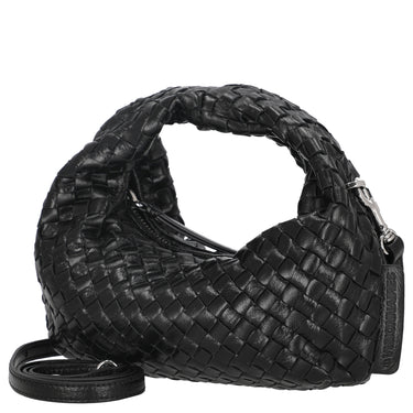 Les Visionnaires Greta Micro Weave Glossy - Henkeltasche (black)