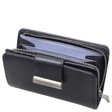 Mandarina Duck Hera 3.0 Wallet with Snap Button 14 cm (Color: dress blue)