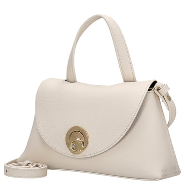 Coccinelle Nikla - Bolso de mano 26 cm (pearl/cognac)