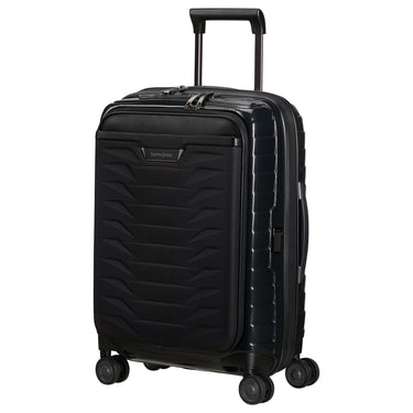 Samsonite Selection - Proxis 4-Rollen-Kabinentrolley mit Vortasche 55 cm erw. (black)
