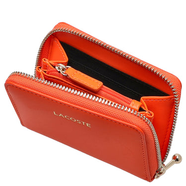 Lacoste Zip Coin Wallet XS - Cartera 6cc 11.5 cm (scarlet ibis)