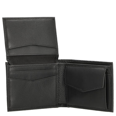 BOSS New Crosstown - Leather Cardholder 6cc 10.5 cm (Color: black)