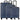 Somko Line - 4-Rollen-Trolley Set 3tlg. (navy)
