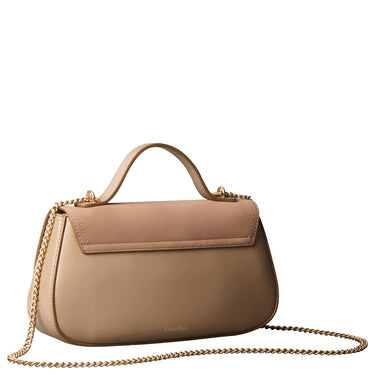 Calvin Klein Brushed Flap - Shoulder Bag 22 cm (desert taupe)