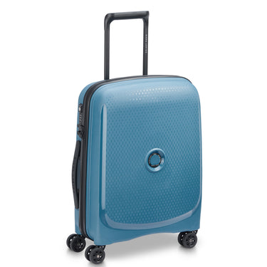 Delsey Paris Belmont Plus Slim Line - 4-Rollen-Kabinentrolley recycelt 55 cm (zink blau)