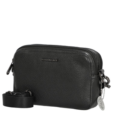 Mandarina Duck Mellow Leather - Borsa a tracolla 20 cm (nero)
