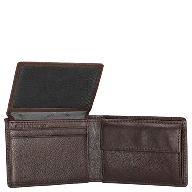 Braun Büffel Arezzo RFID - Cartera para 4 tarjetas, 10,5 cm (negro)