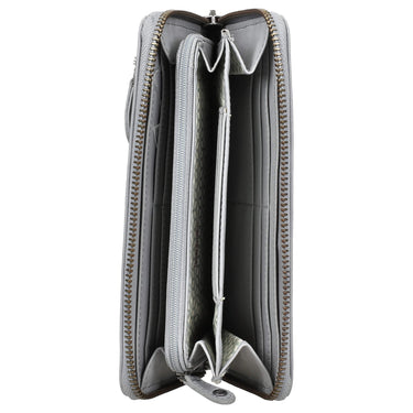 aunts & uncles Jamies Orchard Melon - Portefeuille 15cc 19,5 cm RFID (gris circulaire)